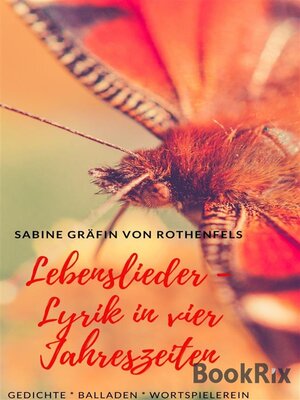cover image of Lebenslieder--Lyrik in vier Jahreszeiten